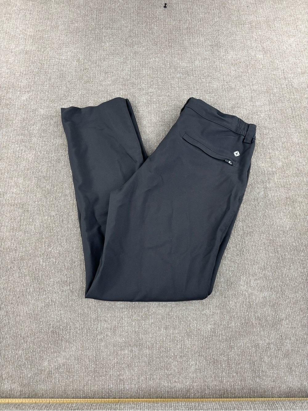 Thousand Miles Pants All Day Mens Small Polyester Spandex Stretch Travel Taper
